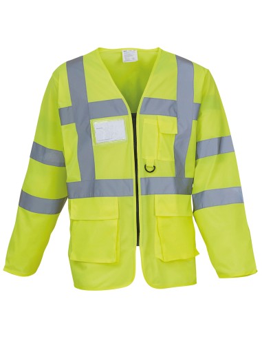 YOK-HVJ800-Gilet à manches haute visibilité pour cadre